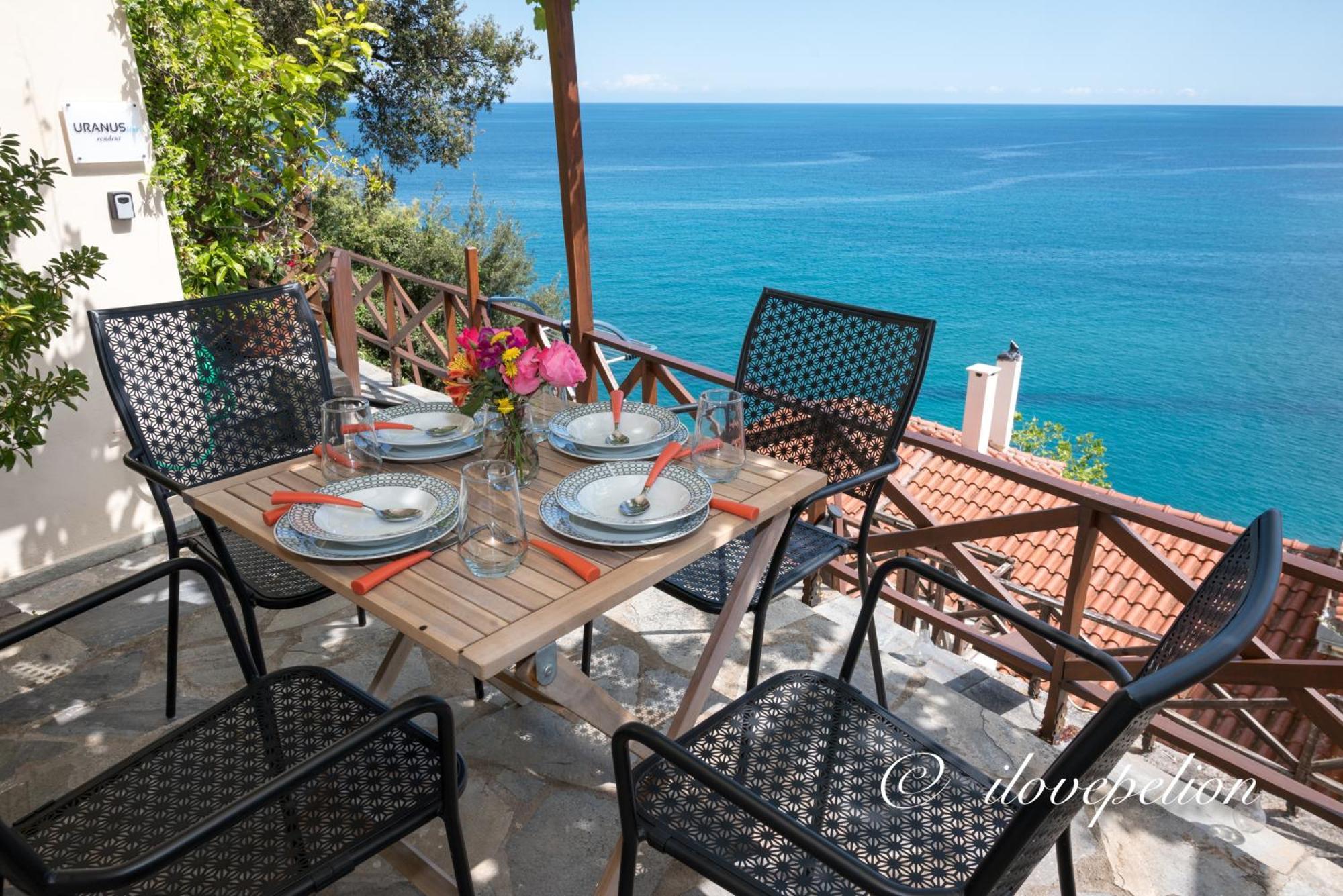 Uranus Blue Residence Agios Ioannis Papa Nero Exterior foto